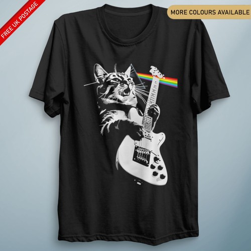 Floyd cat shirt dark - floyd,