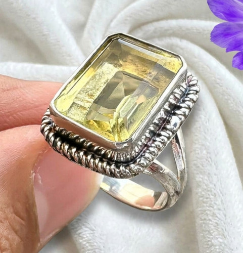 Citrine gemstone handmade 925 - handmade,
