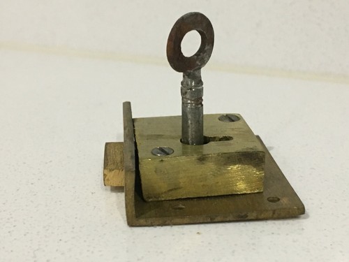Brass till drawer locks - drawer,