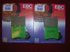 EBC Lockheed Caliper Pads ,CP2696 Brake Pads FA16S x 2 EBC Racing.New.,(b