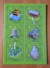 Carcassonne – Japanese Buildings | Mini Expansion | New | English Rules