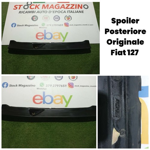 Rear trunk spoiler - spoiler, 127