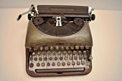 Vintage remington rand deluxe - remington,