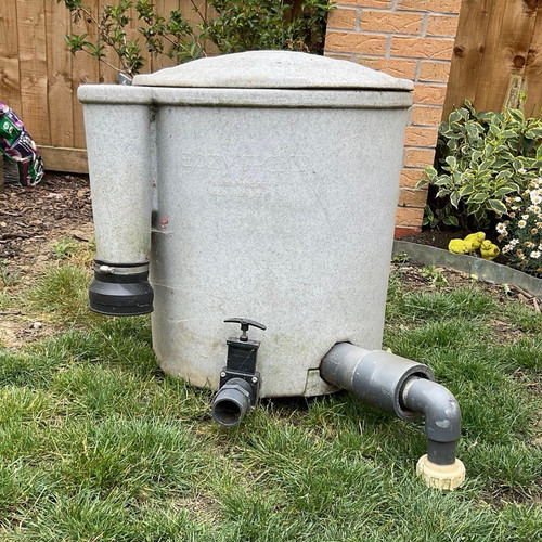 Large koi pond filtration - koi,