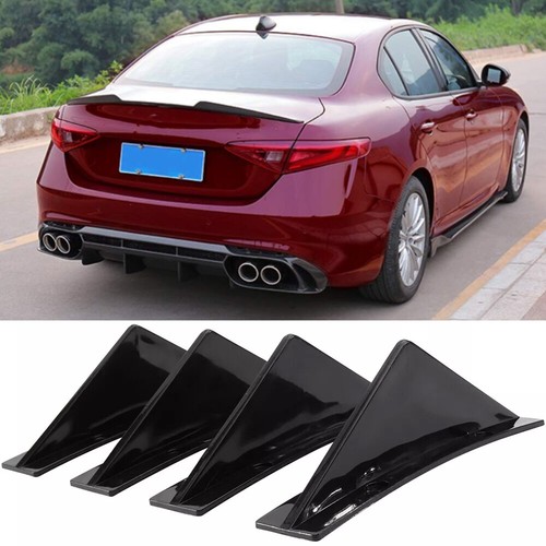 Car rear bumper lip - rear,
