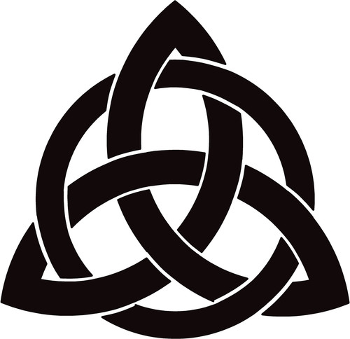 Triquerta decal sticker - triquerta, decal/sticker