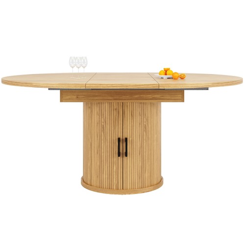 Extendable round oval - to,