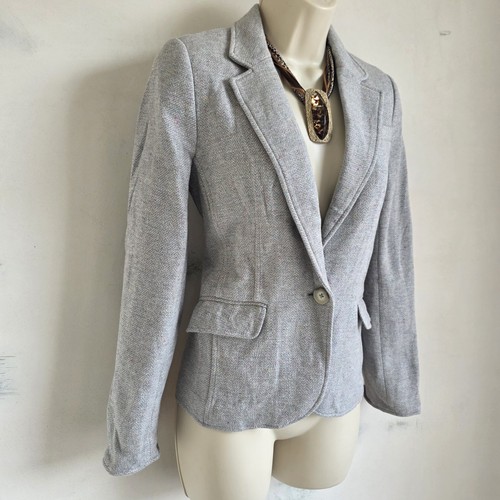 Joules olivia grey herringbone - grey,