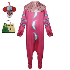 Cosplay Killer Clowns from Outer Space Joker Jumpsuits Mask Bag Halloween Suits
