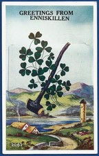 Irish Postcard Enniskillen 12 Views of Northern Ireland 1964 Silent Valley