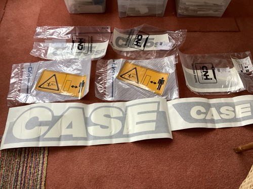 Decal set for case excavator - for,
