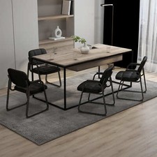 Set of 4 Waiting Room Chairs Reception Guest Chair Meeting Room Chair