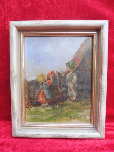 Antique oil painting 3 - antique,