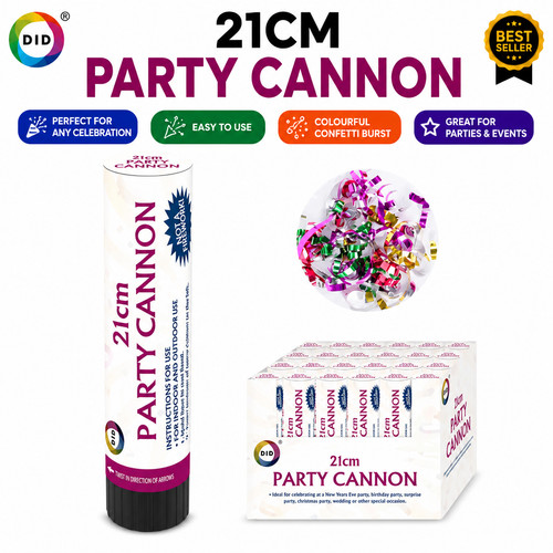 21cm party cannon - party,