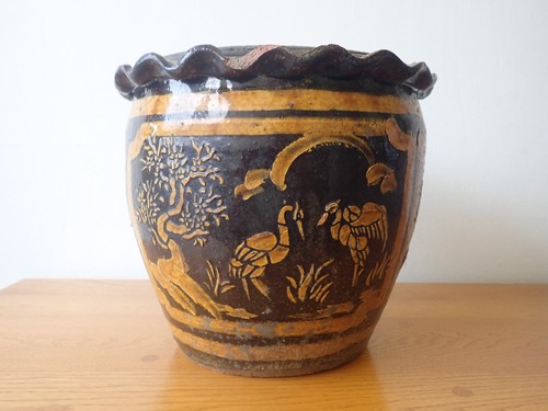 Vintage oriental chinese - chinese, brown