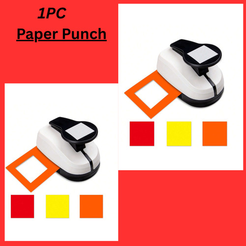 Square hole paper punch - square,