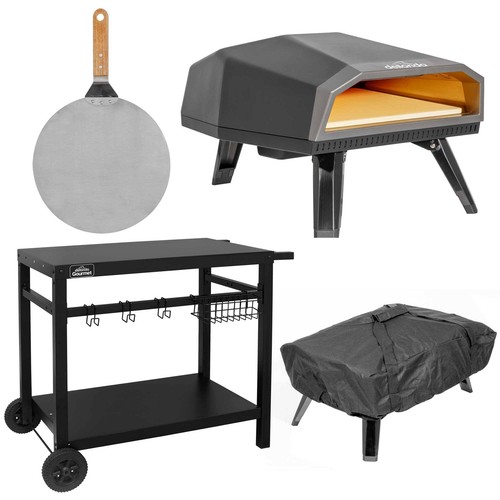 Gas pizza oven with - gas,