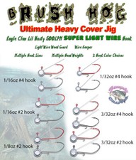 Brush Hog Jig (25pc), Weed