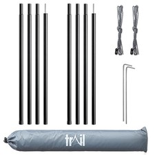 King Pole Set of 2 Tent Tarp