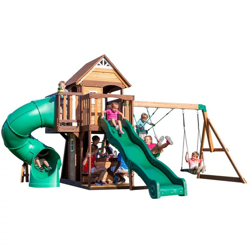 Outdoor playground playhouse - playground,
