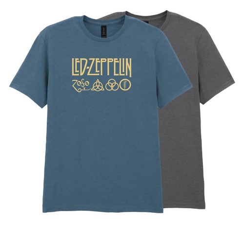 Led zeppelin symbols t shirt - zeppelin, t-shirt