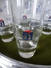 6 X PASTIS 51 GLASSES