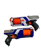 NERF N-Strike Elite Strongarm X 2 Soft Foam Dart Gun Toy Tested And Working