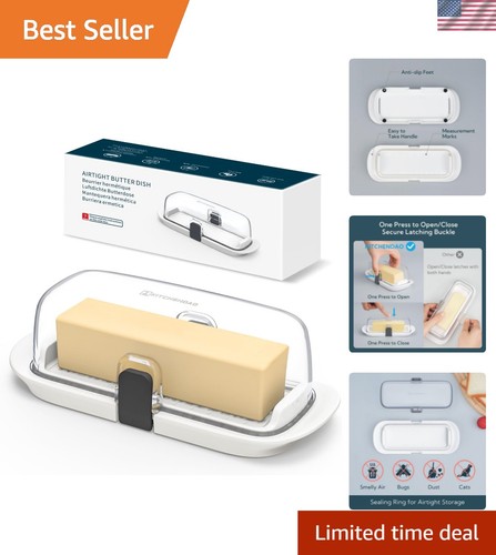 One handed airtight butter - one-handed,