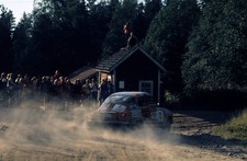 Per Eklund Bjorn Cederberg Saab 96 V4 1000 Lakes Rally August 02 1- Old Photo 4