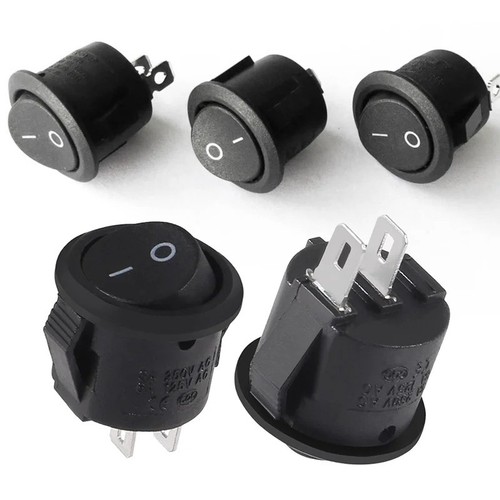 Round rocker power switches - rocker,