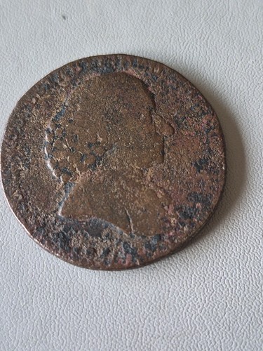 1791 warwickshire halfpenny - warwickshire,