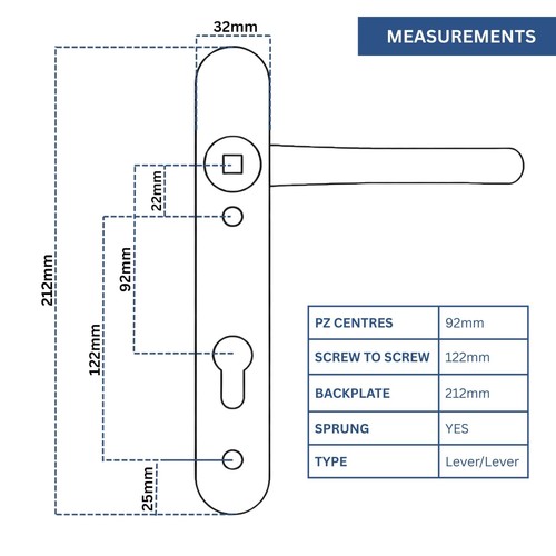 92pz upvc door - door, pair