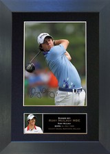 RORY MCILROY Mounted Signed