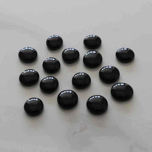 Flat glass nuggets pebbles - flat,