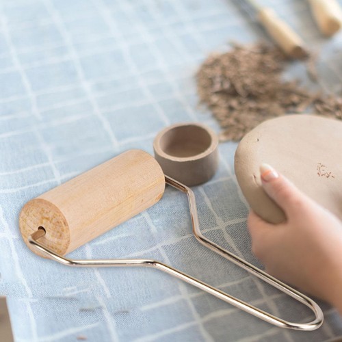 Pottery clay roller - clay,