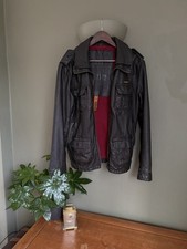Superdry Black Genuine Leather