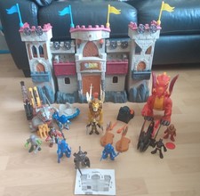 Fisher Price Imaginext Medieval Castle Mattel with Figures, Lights and Sounds.