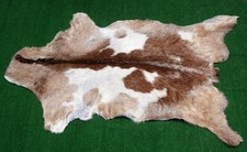 Luxury Goat hide Rug Hair on