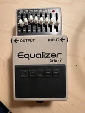 Boss GE-7 EQ Guitar Pedal