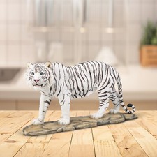 6"H White Tiger Wild Animal