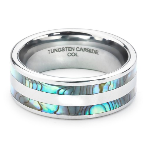 Tungsten carbide ring - carbide, mens