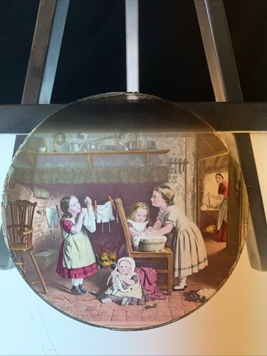 Magic lantern victorian glass - lantern,