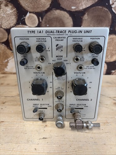 Tektronix type 1a1 dual trace - tektronix,