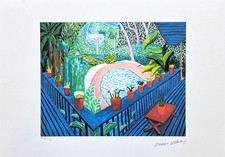 DAVID HOCKNEY - Red pots in