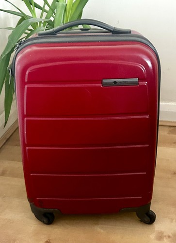 Delsey dark red hard - delsey,