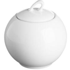 White Porcelain Sugar Bowl &