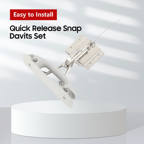 Snap davits set - snap, stainless