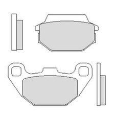 Organic Pads (Pair) Kymco