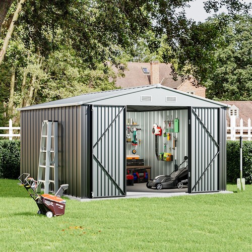 Metal garden shed 10 - shed,