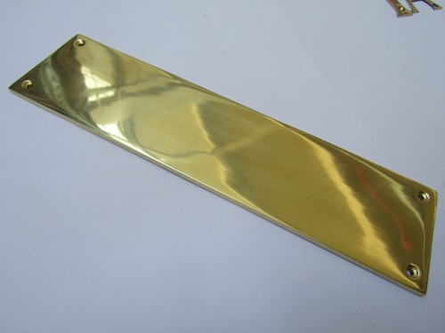 Polished brass door - polished,